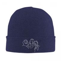 Karl Marx Beanie Hats Nietzsche Freud Skullies Beanies Outdoor Sport Thermal Elastic Men Women Caps Autumn Custom Fashion Hats One Size blue