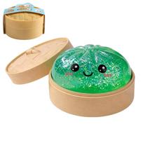 Blizgus koldūnas Squishy su dėžute Koldūnai Sensorinis spaudomas žaislas Deimontuotojas Lėtai keliantis Anti-streso malšintojas Sensorinė dovana