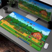 Naujas Stardew Valley mielas pelės kilimėlis, didelis, neslystantis, žaidimų, biuro, žaidimų pelės kilimėlis, greičio kilimėlis, stalo kilimėliai, anime klaviatūros pelės kilimėlis 800x300x2MM