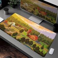 Naujas Stardew Valley mielas pelės kilimėlis, didelis, neslystantis, žaidimų, biuro, žaidimų pelės kilimėlis, greičio kilimėlis, stalo kilimėliai, anime klaviatūros pelės kilimėlis SBD400x900x2mm