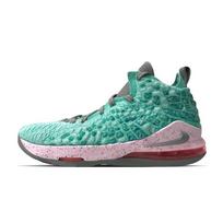 Nike LeBron 17 South Beach GS BQ5594-444 36 blue