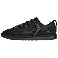 UGG Minimel Low Profile Sneaker Cow Split Leather Low top Casual Shoes Men's Black 1177035-BLK 44 juoda