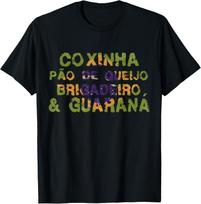 Coxinha Pao de Queijo Brigadeiro Guarana T-Shirt XXL beige