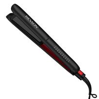 Revlon Smoothstay 1-Inch Hair Straightener - Coconut Oil Infused Flat Iron Enhances Shine and Softness, Tightens Frizz and Sharply Straightens black