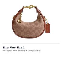 COACH Cow Leather Shoulder Bag Mini Women's Brown CR510-B4XHG One Size 1 brown