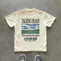 Talking Heads Graphic TShirt This Must Be The Place Lyric Tee 70s Rock Inspired Shirt Clothing Graphic Short Sleeve Unisex Unisex M gray