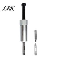 Industrial Lubrication Port Dredge Grease Nozzle Unclogging Tool, Heavy Duty Manganese Steel Fitting Cleaner, Channel Cleaner Anti-Rust Galvanized gray