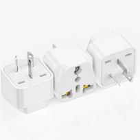 Xiaomi 3PCS Universal Travel Adapter US CA UK EU to AU Australia Plug Converter Electrical Socket Power Wall Charger 250V 2500W 250V balta