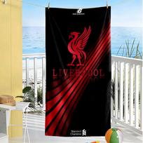 Liverpool paplūdimio rankšluostis Super minkštas mikropluošto greitai džiūstantis audinys Patogus lengvas 80cmx160cm(31x63inch)