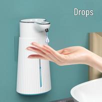 M9 Smart Sensor Wall-Mounted Automatic Hand Sanitizer and Soap Dispenser White Liquid Drip