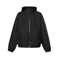 GUCCI dvipusė ripstop nailono striukė 770276-Z8BPL-1043 52 black