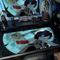 Hot Game Persona 3 Mouse Pad Large Gaming Mousepad XXL Keyboard Gamer Mouse Pad Laptop Desk Mat Anime Mouse Mats 900x400mm 300x600x2mm gray