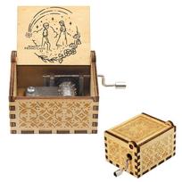 New Anime Howl' Moving Castle Music Box Hayao Miyazaki Anime Song Halloween Gifts Souvenirs 3 Howl Castle 04 beige