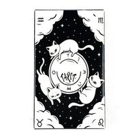 Tarot Cards A 78 Cute Cat Deck Oracle English Visions Divination Edition Borad Playing Games,Party Games Cards For Family juoda