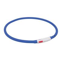 Trixie Dog Flash Light Ring USB XS-XL 70 cm / Ø 10 mm Royal Blue | 109465 | 4011905126425
