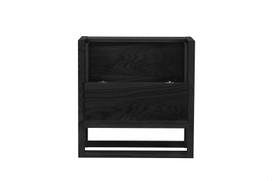 Minibaras NewEst — ąžuolo spalva / juoda