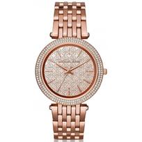 Michael Kors MK3399 Ladies Darci Watch 39mm ryškiai rožinė