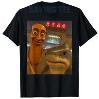 2026 Surreal Italian Brainrot Meme TungTungTung Sahur Calling TShirt Y2k Tung Speed Howling To The Speed Moon Face Clothes 3XL brown
