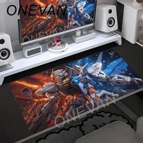 Mouse Pads Gundam Computer Varmilo Keyboard Mouse Pad Anime Gaming Accessories Table XXL Gamer Carpet Desk Mat Non-slip Mousepad 30cmx60cm