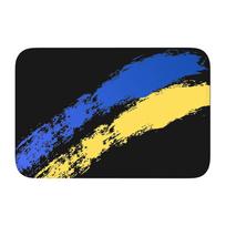Ukrainos vėliava Priekinių durų kilimėlis Neslystantis Vidinis Vandeniui atsparus Patriotinis durų kilimėlis Virtuvės Balkono Įėjimo kilimėlis 40cm x 60cm