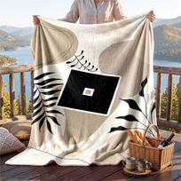 Warm Flannel Blanket Roblox Pattern, Lightweight Comfortable Throw Blanket for Bed Sofa Use 80cmx120cm