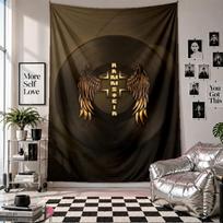 Rammstein Wall Tapestry Home Decor Wall Hanging Cloth for Bedroom Living Room Background 180cmx230cm