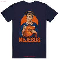 Mcjesus Connor Mcdavid Cool Idea V3 T Shirt Vintage Homme Streetwear Fashion Breathable Unisex Stylish Graphic 4XL orange
