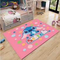 Anime Stitch kilimas Vaikų kilimai Svetainės arbatos staliuko kilimėliai Miegamojo kilimas Plaunami grindų kilimėliai Namų zonos kilimėlis 80cm x 120cm