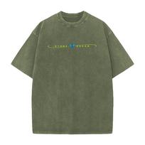 Hot Anime JoJos Bizarre Adventure Letter Printed Tshirt Men Women Cotton Vintage Tshirts Oversized Tee Harajuku Male T Shirt 4XL gray