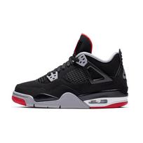 Jordan 4 Retro Bred 2019 GS 408452-060 36 black