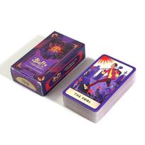 Bafi vampyrų medžiotoja Tarot Angliškos orakulo kortos Likimo spėjimas blue