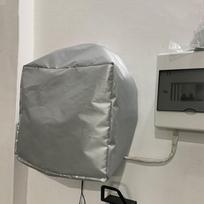 Charger Station Cover Protector Electric Vehicle Charger Rain Weatherproof sunproof Easy to install Cover for Most Car Charger gray