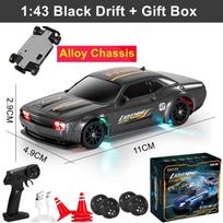 4WD Drift Racing RC Car 1/43 Mini Drifting 2.4G Remote Control High Speed Sports Vehicle Model Gift for Kids Adults RC Players