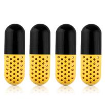Multi-Purpose Shoe Deodorizer Capsules – Odor Remover, Moisture Absorber & Dehumidifier for Sneakers, Shoe Cabinets, Wardrobes & yellow