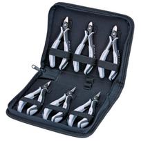 Plokščių replių komplektas Knipex 00 20 16 P ESD, 6 vnt.