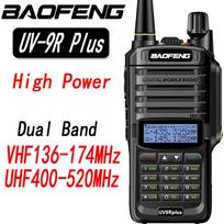 Baofeng UV-9R Plus Waterproof Walkie Talkie Dual Band 10KM Long Range Portable VHF/UHF Transceiver CB Hunting Ham Radio EURO