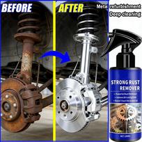 100 ml Universalus rūdžių šalinimo purškiklis Valo metalą, geležį Greitai Automobilio išmetimo vamzdžio rūdys Automobilio ratams Metaliniams paviršiams dėmių šalinimas 50 ML gray