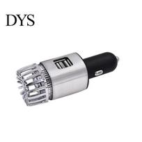 JO-6291 automobilio mini oro valytuvas LED anijonų deguonies juostos ozono jonizatoriaus telefono įkroviklis