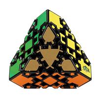 Lanlan Gear Truncated Speed Cube Black Cube Magic Educational Professional Cubo Magico Puzzle Toy For Children Kids Gift Toy juoda