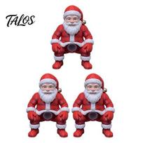 Holiday Bathroom Accessories Santa Claus Toothpaste Squeezer, Funny Christmas Roller for Themed Gadgets Tube, Mini Decor, Practical Accessory raudona
