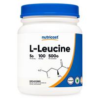 Nutricost L-Leucine Unflavored Gluten Free 1 pcs 500g