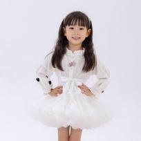 Girls Tulle Skirt Baby Children Tutu Pettiskirt Skirt Kids Fluffy Ballet Skirt Party Princess Girl Clothes 3-4Y S balta