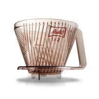 Melitta kavos filtras su matavimo šaukšteliu ir graduotu matavimo šaukšteliu, 2-4 puodelių talpa, rudas, Aroma Filter serija, AF-M1 x 2 beige