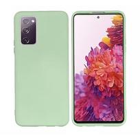 Mocco Silicone Back Case for Samsung Galaxy S20 FE / green MC-SBC-SM-S20FE-BK