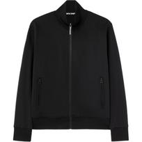 Palm Angels Back Curved Logo Track Jacket 'Black' Men's PMBD089S25FAB0011003 XS black