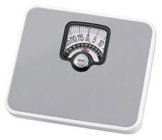 Tanita Analog Body Scale with Obesity Level Silver Assessment, Battery-Free, HA-552-SV