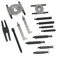 Bearing Puller Set, 5 Ton Capacity Bearing Heavy Duty Separator Kit with 2  and 3  Jaws, 14PCS Bearing Splitter Tool Kit with Case, Blue gray