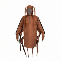Cockroach Costume Funny Onesie Unisex for Adults brown
