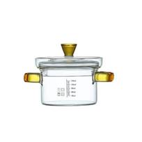 Sprogimui atsparus stiklinis puodas Stiklinis sriubos puodas Virtuvės reikmenys Makaronai 150ml white