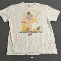 Elton John Farewell Yellow Brick Road 2022 Tour T-Shirt White Large Unisex T-Shirt XXXL beige